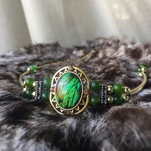 Green turquoise choker